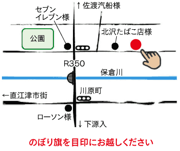 機能性とデザイン性豊かな家の現場地図