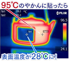 トップヒートバリアーの遮熱