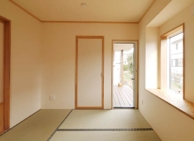 自然素材の畳とも相性抜群